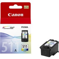 Canon CL-511 - colour (cyan, magenta, yellow) - original - ink cartridge