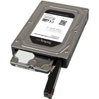 Startech 2.5" to 3.5" SATA HDD/SSD Adapter Enclosure - External Hard Drive Converter with HDD/SSD Height up to 12.5mm (25SAT35HDD) - storage enclosure - SATA 6Gb/s - SATA 6Gb/s