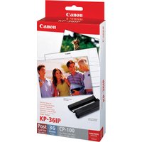 Canon KP-36IP - 1 - colour (cyan, magenta, yellow) - print ribbon / paper kit