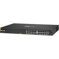 HPE Aruba 6100 24G Class4 PoE 4SFP+ - switch - 28 ports - Managed - rack-mountable