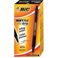 Click to view product details and reviews for Bic Soft Feel Clic Grip Ballpoint Pen Black Pack Of 12. Click to view product details and reviews for Bic Soft Feel Clic Grip Ballpoint Pen Black Pack Of 12.