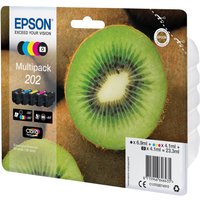 Epson Multipack 202 - 5-pack - black, yellow, cyan, magenta, photo black - original - ink cartridge