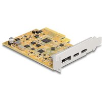 DELOCK PCI Express x4 Karte zu 1x extern USB TypeC 10 Gbps B