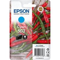 Click to view product details and reviews for Epson 503 Singlepack Cyan Original Ink Cartridge. Click to view product details and reviews for Epson 503 Singlepack Cyan Original Ink Cartridge.