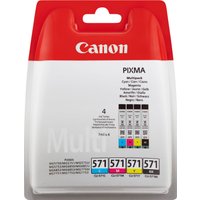 Canon CLI-571 C/M/Y/BK Value Pack - 4-pack - black, yellow, cyan, magenta - original - ink tank