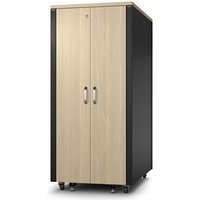 APC NetShelter Soundproof Rack 32U Maple