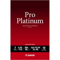 Click to view product details and reviews for Canon Photo Paper Pro Platinum Photo Paper 10 Sheets A3 Plus 300 G M². Click to view product details and reviews for Canon Photo Paper Pro Platinum Photo Paper 10 Sheets A3 Plus 300 G M².