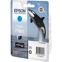 Epson T7602 - cyan - original - ink cartridge
