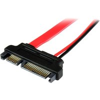 StarTech.com 6in Slimline SATA to SATA Adapter with Power - Slim SATA (F) to SATA (M) - Slimline Serial ATA to SATA (SLSATAADAP6) - SATA adapter