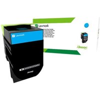 Lexmark 702XCE - Extra High Yield - cyan - original - toner cartridge - Lexmark Corporate
