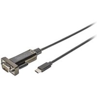 DIGITUS Adapter USB2.0/C -> seriell  D-Sub9 St/St + 1.0m Kab DIGITUS Adapter USB2.0/C -> seriell  D-Sub9 St/St + 1.0m Kab