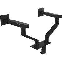 Dell Dual Monitor Arm - MDA20 mounting kit - adjustable arm - for 2 LCD displays - black