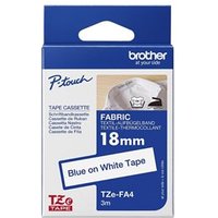BROTHER TZe-FA4 Textilband 3mx18mm