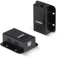 LINDY USB 2.0 Cat.5 Extender With Power Over - USB extender - USB 2.0