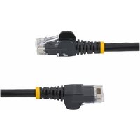STARTECH 0.5 m Black Snagless Cat6 UTP