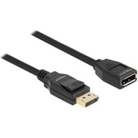 DELOCK DisplayPort 1.2 Verlängerungskabel 4K 60 Hz 3 m