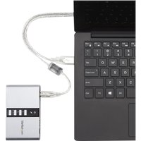 StarTech.com 7.1 USB Sound Card - External Sound Card for Laptop with SPDIF Digital Audio - Sound Card for PC - Silver (ICUSBAUDIO7D) - sound card - USB 2.0