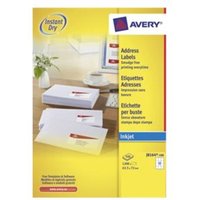 Click to view product details and reviews for Avery Inkjet Address Labels 1200 Labels 635 X 72 Mm. Click to view product details and reviews for Avery Inkjet Address Labels 1200 Labels 635 X 72 Mm.