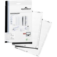 Click to view product details and reviews for Durable Badgemaker Name Badge Cards 200 Cards 54 X 90 Mm. Click to view product details and reviews for Durable Badgemaker Name Badge Cards 200 Cards 54 X 90 Mm.