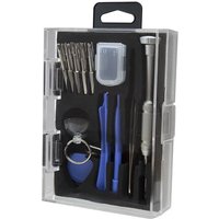StarTech.com Cell Phone Repair Kit - with Case - Multipurpose - Computer Tool Kit - Electronics Kit - PC Tool Kit (CTKRPR) - mobile phone repair tool set - 23 pieces