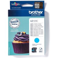 Brother LC123C - High Yield - cyan - original - ink cartridge