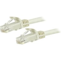 STARTECH 15m White Snagless Cat6 UTP