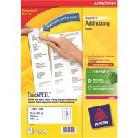 Click to view product details and reviews for Avery Quickpeel Recycled Labels Address Labels 1400 Labels 381 X 991 Mm. Click to view product details and reviews for Avery Quickpeel Recycled Labels Address Labels 1400 Labels 381 X 991 Mm.