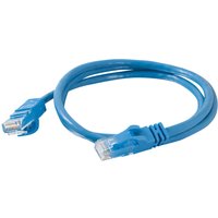 C2G Cat6 Booted Unshielded (UTP) Network Patch Cable - patch cable - 2 m - blue