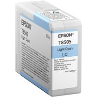 Epson T8505 - light cyan - original - ink cartridge