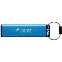KINGSTON 128GB USB-C IronKey Keypad 200C