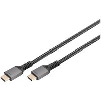 DIGITUS HDMI 2.1 Kabel A -A St./St. Alu/Nylon 8K 60Hz 3,0m