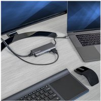 Startech USB C Multiport Adapter - USB-C Travel Dock to 4K HDMI, 3x USB 3.0 Hub, SD/SDHC, GbE, 60W PD 3.0 Pass-Through - USB Type-C/Thunderbolt 3 - Upgraded Version of DKT30CSDHPD (DKT30CSDHPD3) - docking station - USB-C - 1GbE