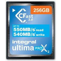 Integral UltimaPro X2 - flash memory card - 256 GB - CFast 2.0