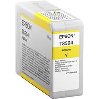 Epson T8504 - yellow - original - ink cartridge