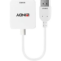 LINDY Konverter HDMI auf DisplayPort 4k
