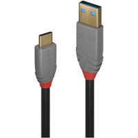 Lindy Anthra Line - USB-C cable - 24 pin USB-C to USB Type A - 1.5 m