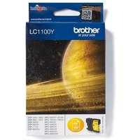 Brother LC1100Y - yellow - original - ink cartridge