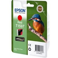 Click to view product details and reviews for Epson T1597 Red Original Ink Cartridge. Click to view product details and reviews for Epson T1597 Red Original Ink Cartridge.