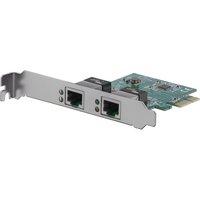 Startech Dual Port Gigabit PCI Express Server Network Adapter Card - 1 Gbps PCIe NIC - Dual Port Server Adapter - 2 Port Ethernet Card (ST1000SPEXD4) - network adapter - PCI Express x1 - Gigabit Ethernet x 2