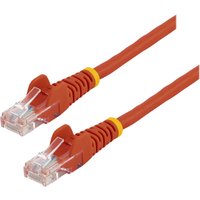StarTech.com CAT5e Cable - 10 m Red Ethernet Cable - Snagless - CAT5e Patch Cord - CAT5e UTP Cable - RJ45 Network Cable - patch cable - 10 m - red