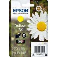 Epson 18 - yellow - original - ink cartridge