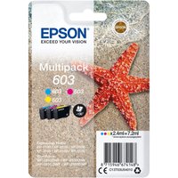 Epson 603 Multipack - 3-pack - yellow, cyan, magenta - original - ink cartridge