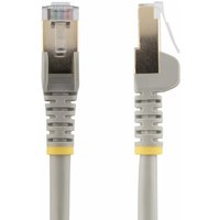 Startech 3m CAT6A Ethernet Cable, 10 Gigabit Shielded Snagless RJ45 100W PoE Patch Cord, CAT 6A 10GbE STP Network Cable w/Strain Relief, Grey, UL Certified Wiring/TIA - Category 6A - 26AWG (6ASPAT3MGR) - patch cable - 3 m - grey
