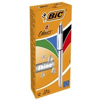 Click to view product details and reviews for Bic 4 Colours Shine Ballpoint Pen Black Red Blue Green Pack Of 12. Click to view product details and reviews for Bic 4 Colours Shine Ballpoint Pen Black Red Blue Green Pack Of 12.