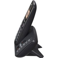 Panasonic KX-TGC220E - cordless phone - answering system with caller ID/call waiting - 3-way call capability