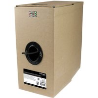 StarTech.com 1000 ft Bulk Roll of Black CMR Cat6 Solid UTP Riser Cable - Cat 6 Riser Cable - Cat.6 CMR Ethernet Cable - 23 AWG - Black (WIR6CMRBK) - bulk cable - 304.9 m - black