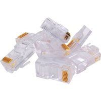 Videk Connector RJ45 Plug Cat5e UTP Solid / Stranded 50 pack - network connector