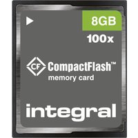 Integral - flash memory card - 8 GB - CompactFlash