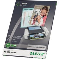 Click to view product details and reviews for Leitz 100 A3 Lamination Pouches. Click to view product details and reviews for Leitz 100 A3 Lamination Pouches.