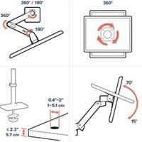 ERGOTRON LX PRO Dual Monitorarm